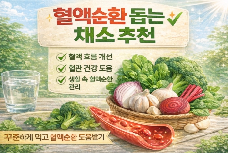혈액순환에 좋은 채소