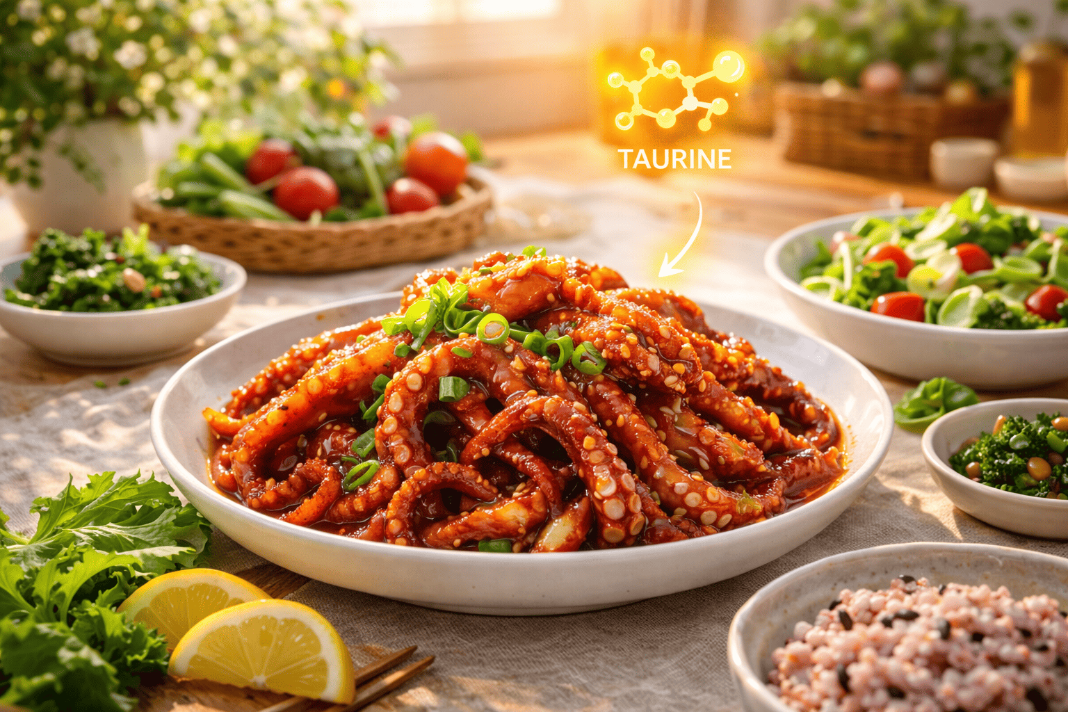 쭈꾸미: 봄철 별미와 타우린의 만남