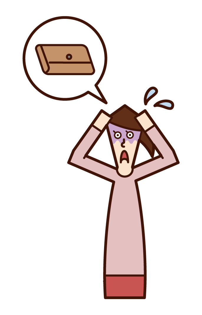 돈을 잃어버리다