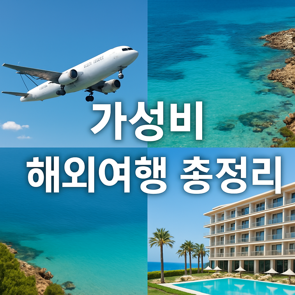 가성비 해외여행지 사진