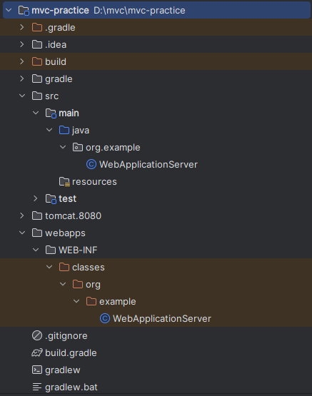 WebApplicationServer 실행 결과