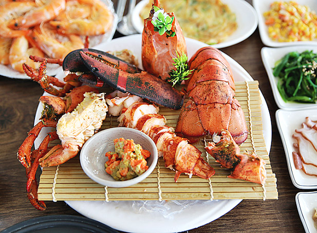 제부도 조개구이집 '어부의 집'