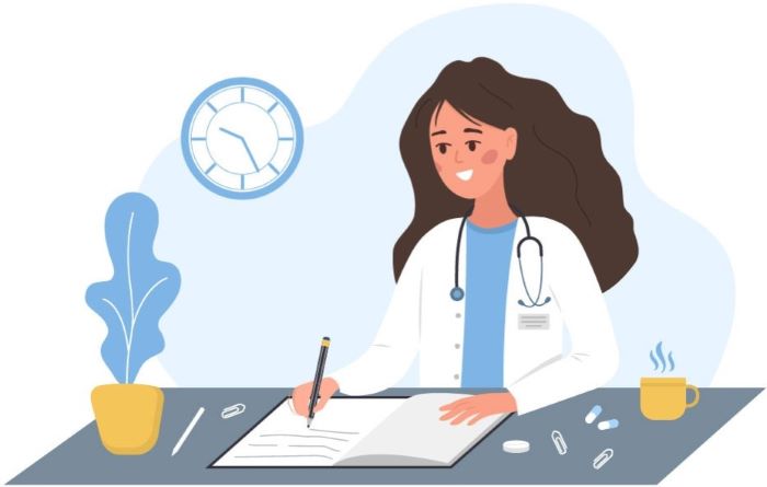 보험청구서류 - 통원 치료 시 < 출처 : AIA >