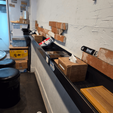 오도씨곱창 테이블 구성