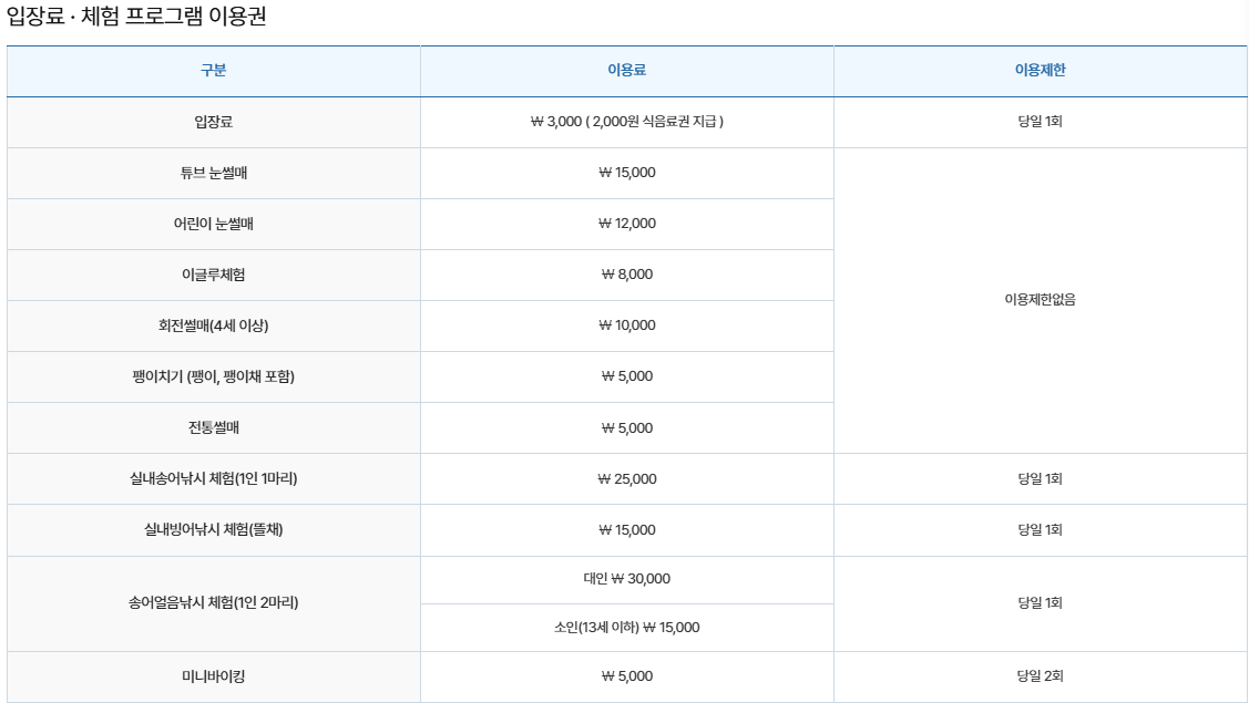 생생정보 동장군축제 포천