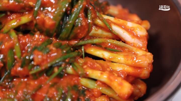 쪽파 김치 담그는법