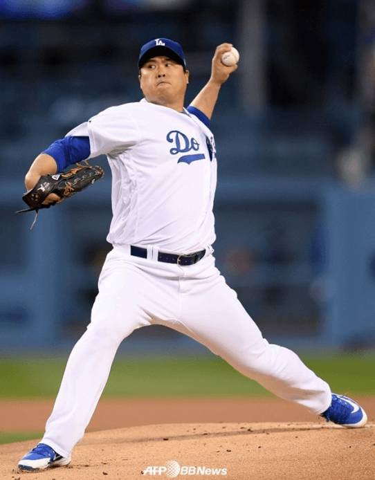 류현진 부상 재활 성적 관련 사진입니다.