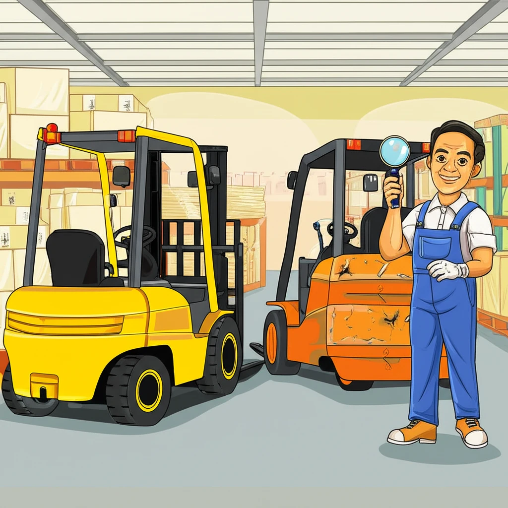 지게차 현명하게 구매하는 방법 작업 ..