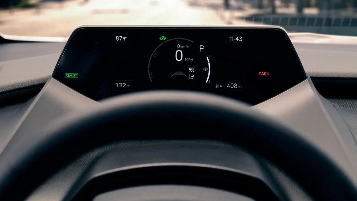 토요타 프리우스 5세대 7인치 계기판