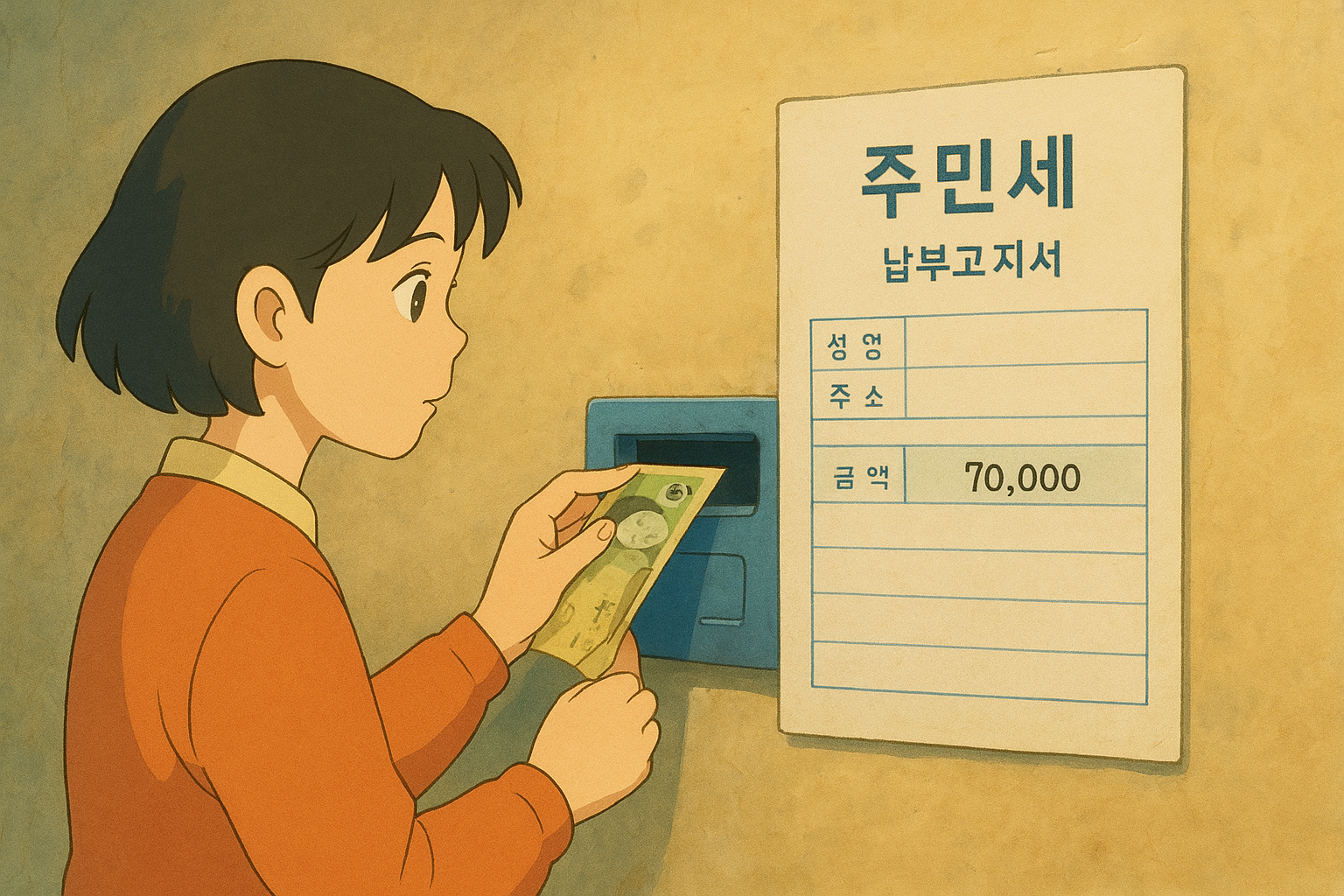 주민세 납부 기간 방법 대상 기준 1분 요약