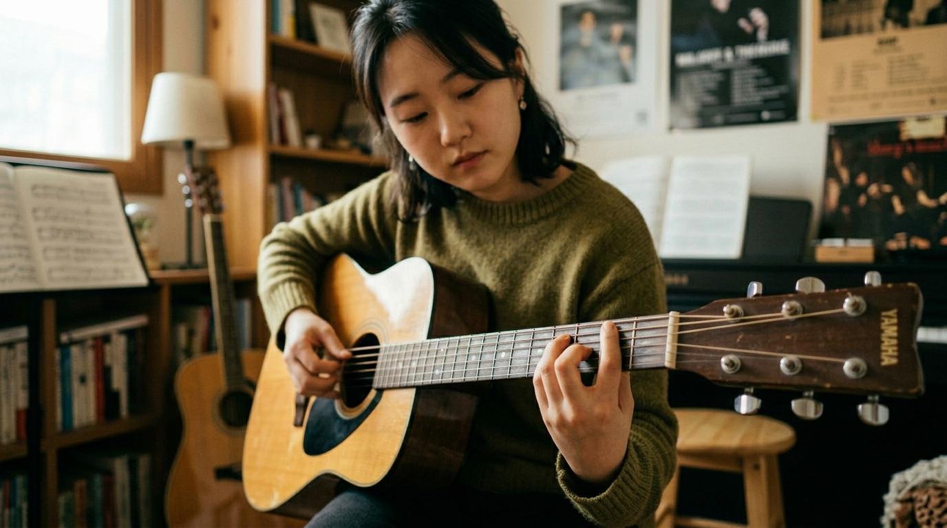 기타 G코드 운지법