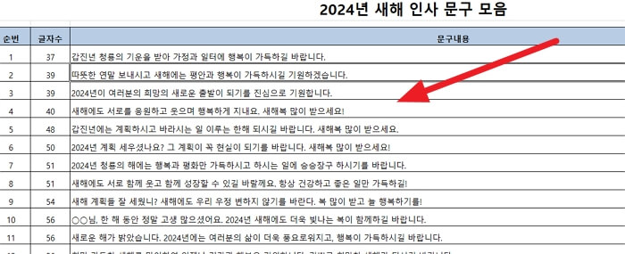 2024년 새해 인사 문구 모음
