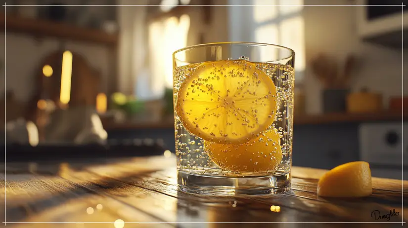레몬물-만들기를-완성하고-탄산수에-넣은-모습
