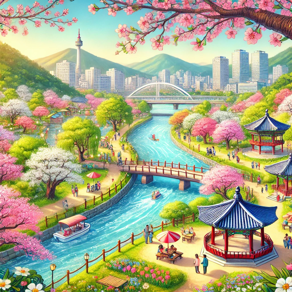 대전 봄여행코스 추천(벚꽃,한밭수목원,성심당)