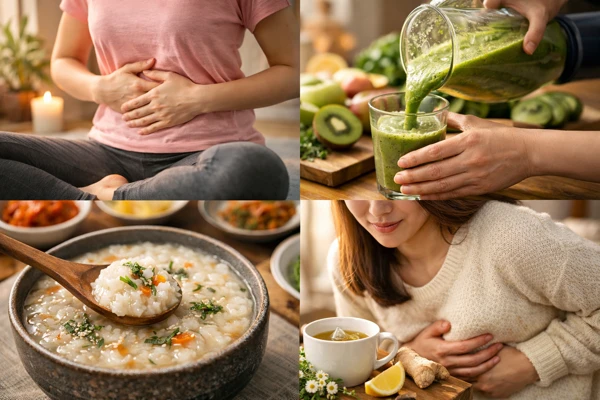 장과 스트레스 관리 이미지