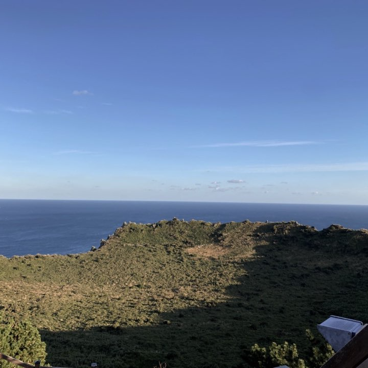 성산 일출봉 풍경 사진