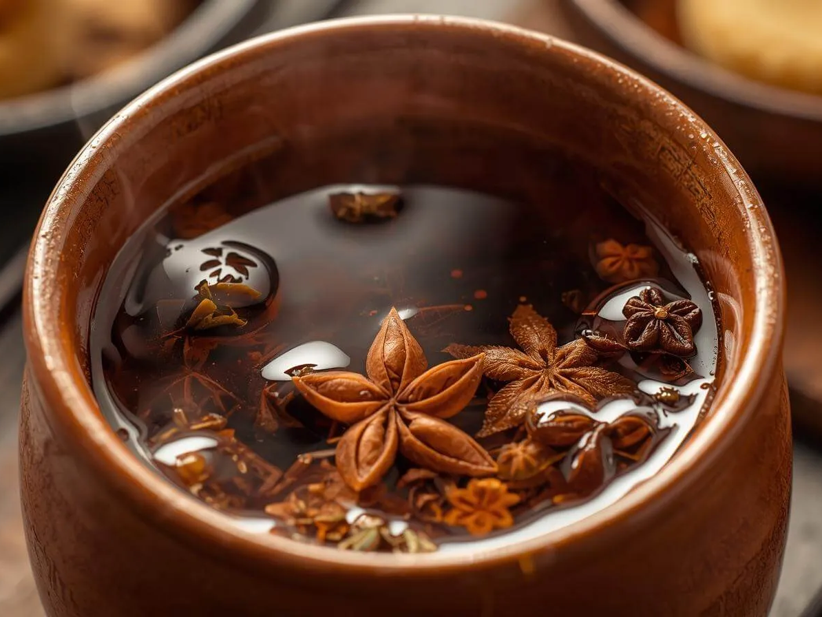 한약재 성분이 있는 쌍화차