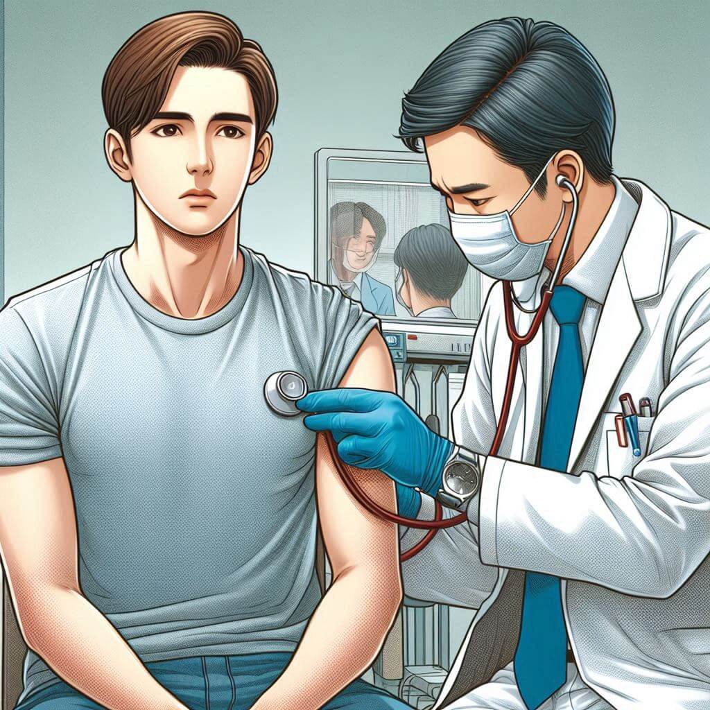 남성여유증 진단