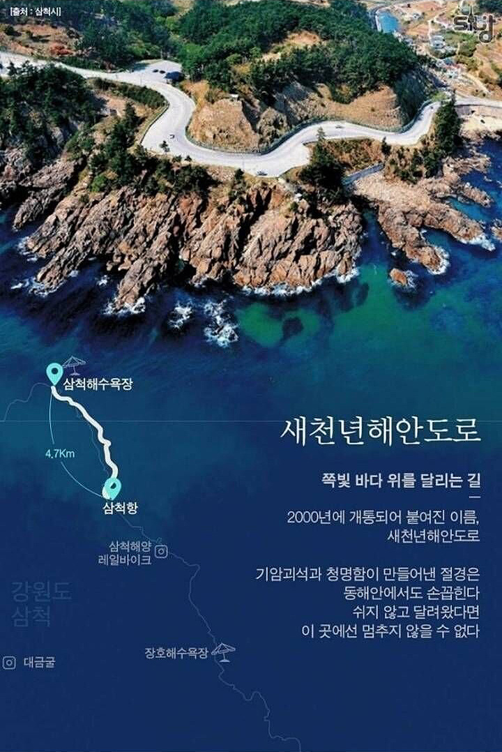 삼척 새천년해안도로