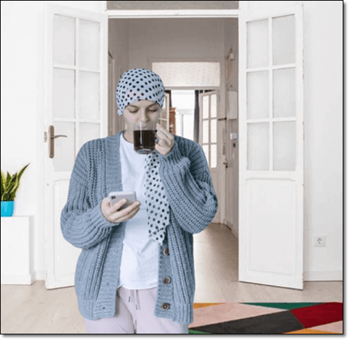 암 투병 주인 여성