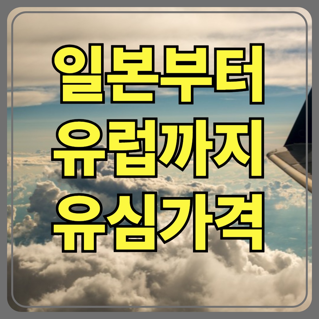 2025 최신 해외 유심 추천! 나라별 유심 가격 & 데이터 비교 총정리