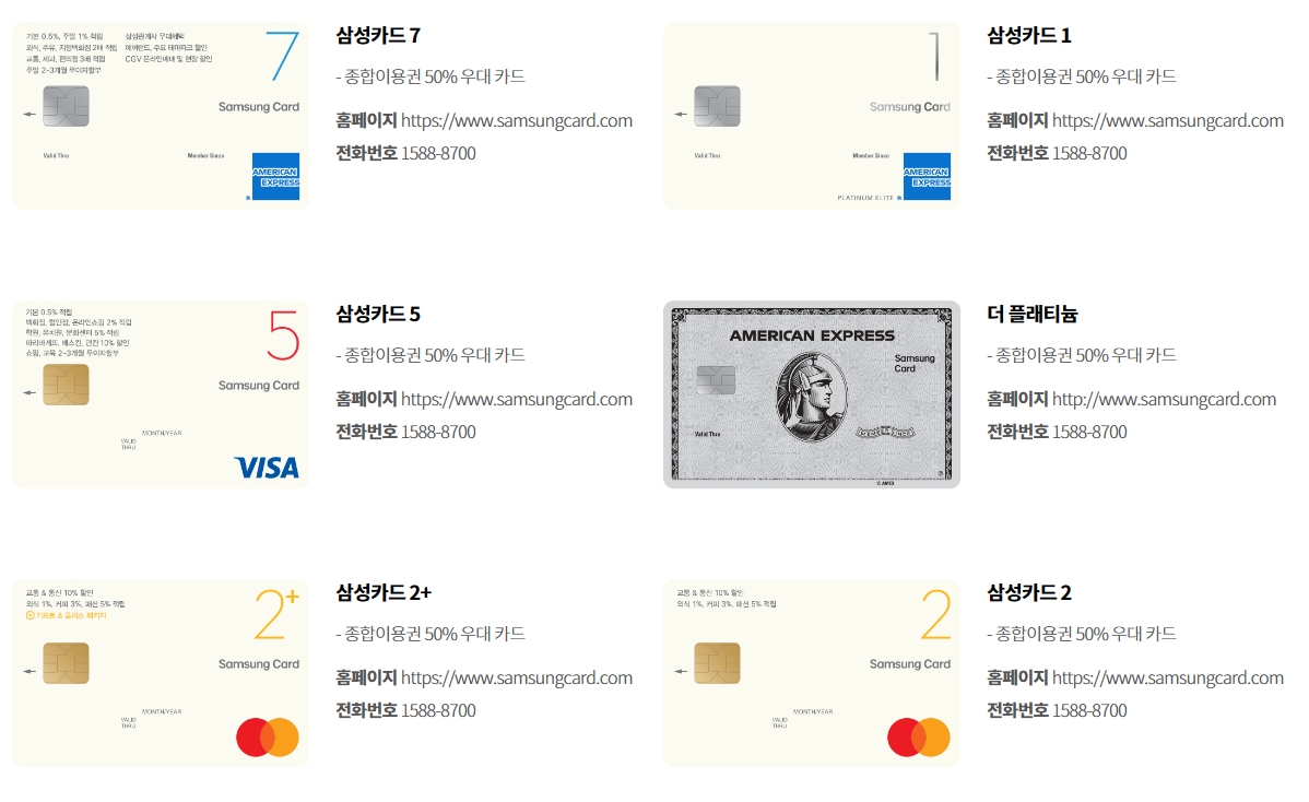롯데월드 제휴카드