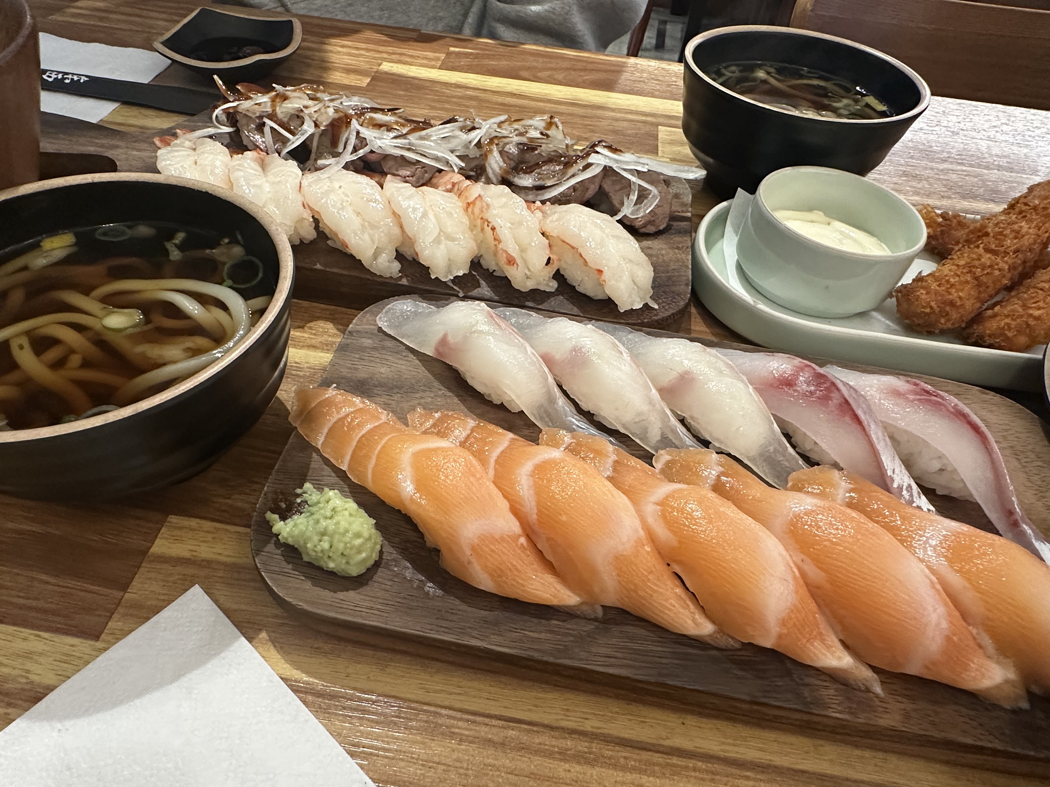 다온스시 반반초밥 주문메뉴