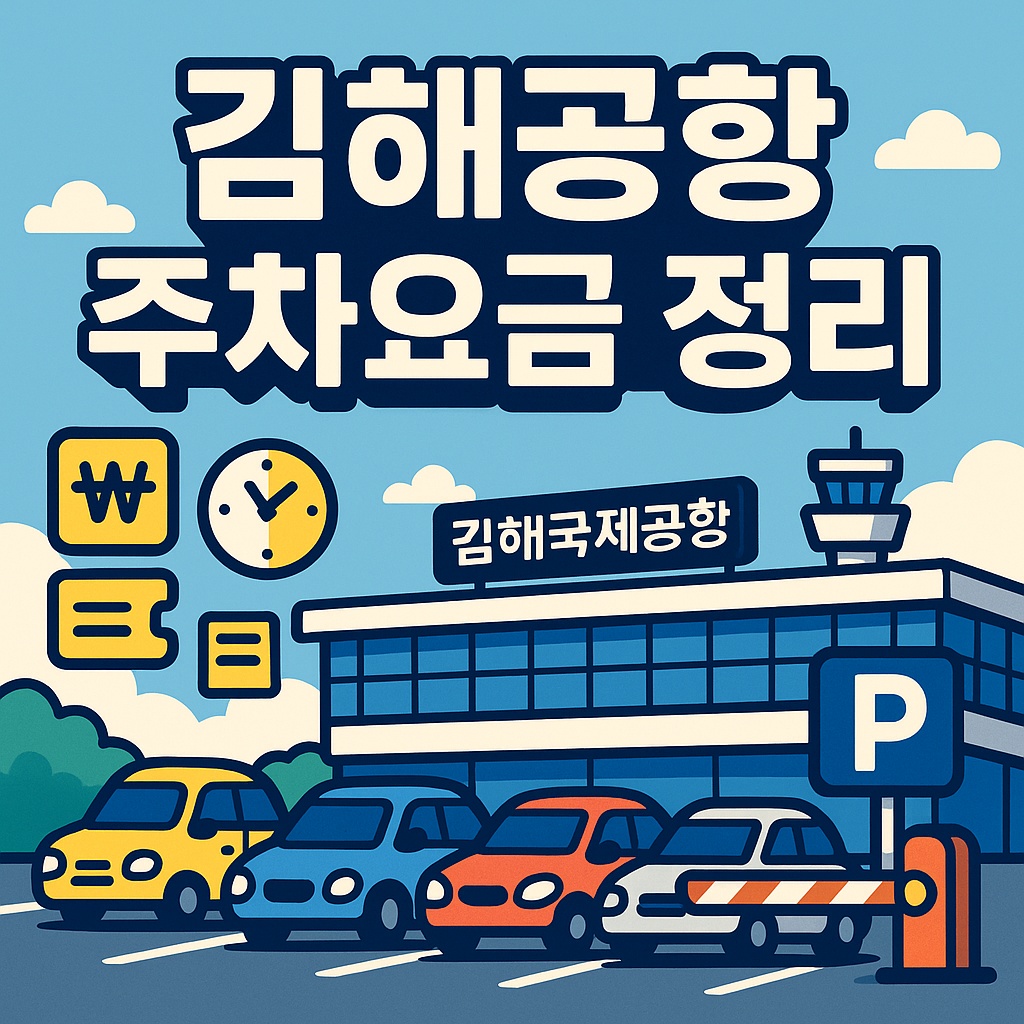 김해공항 주차요금 총정리