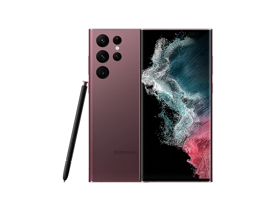 갤럭시S22 울트라 버건디 출처 삼성전자