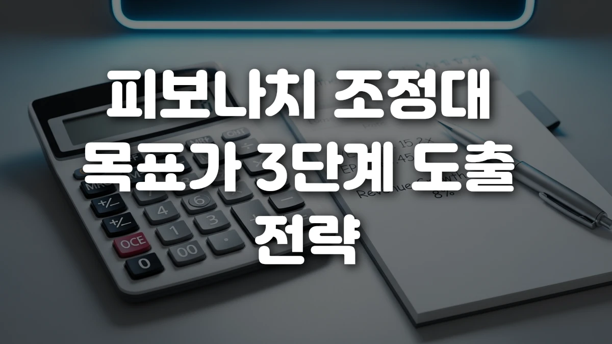 피보나치 조정대 목표가 3단계 도출 전략