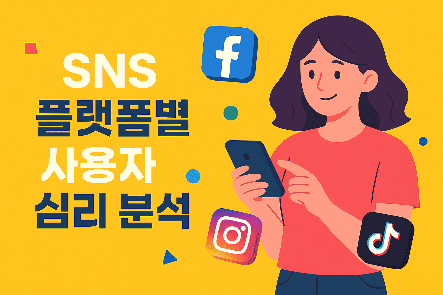 SNS 플랫폼별 사용자 심리 분석