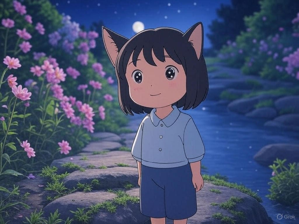 Grok으로 생성한 지브리 스타일 이미지