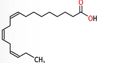 알파 리놀레산 화학 구조