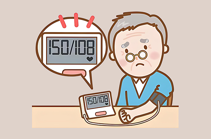 고혈압이-심한-노인