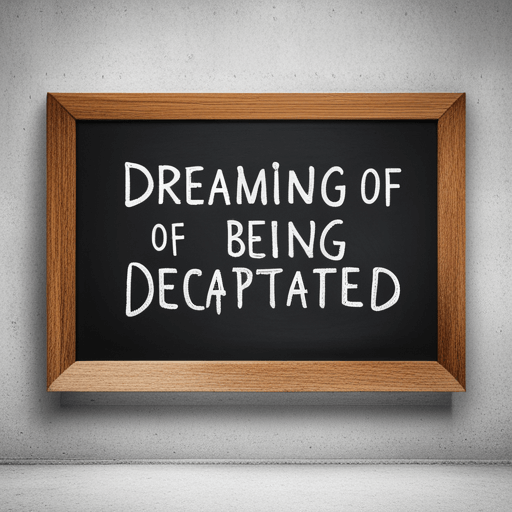 목 잘리는 꿈 해몽 해석