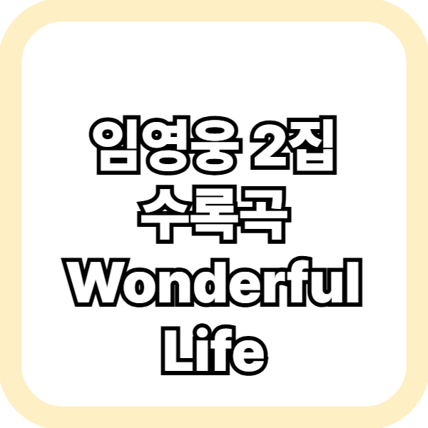 임영웅 Wonderful Life