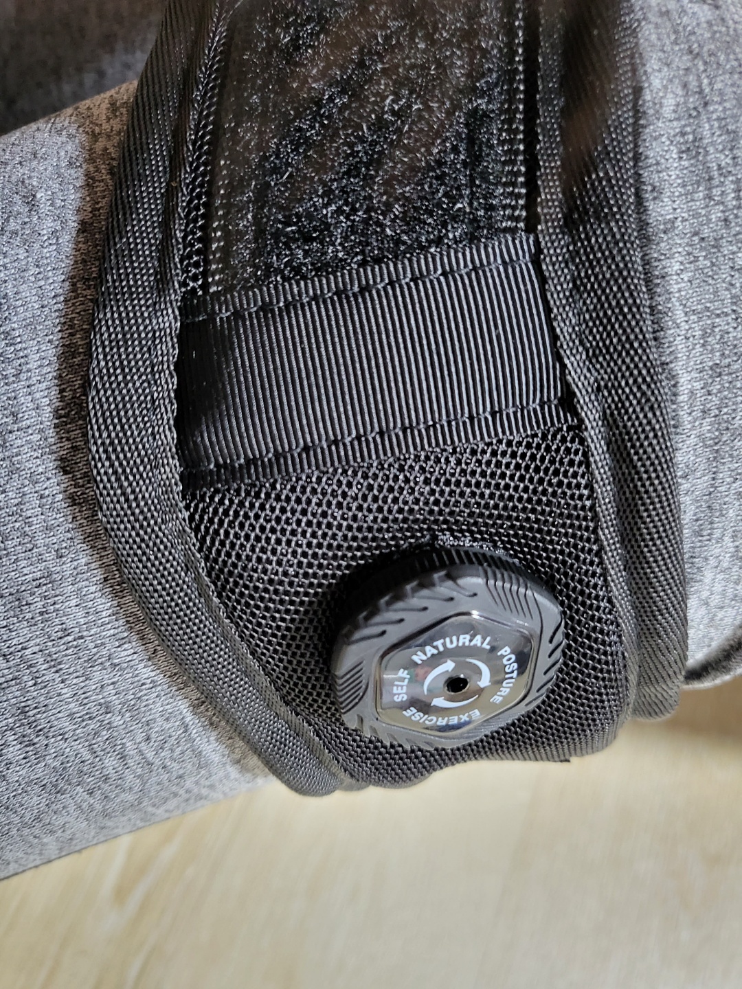 바른자세밴드 다이얼의 다이얼 확대사진