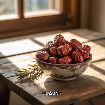 사과대추 말리기