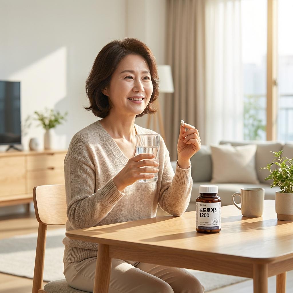 콘드로이친 복용시간 언제가 좋을까