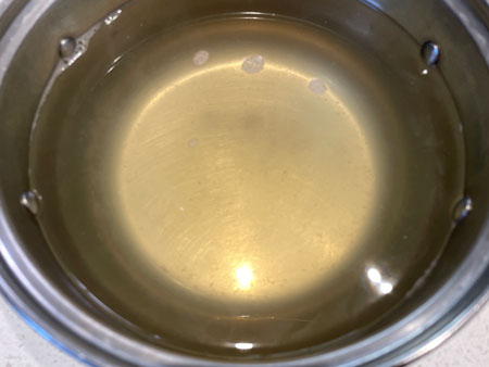 떡국 육수 준비하기 완료