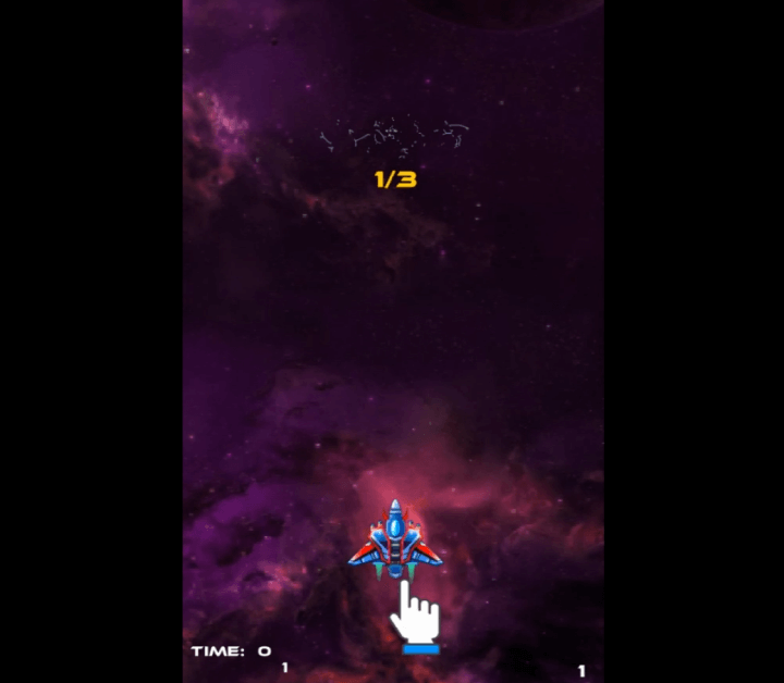 갤럭시-어택-무료게임-시작-화면