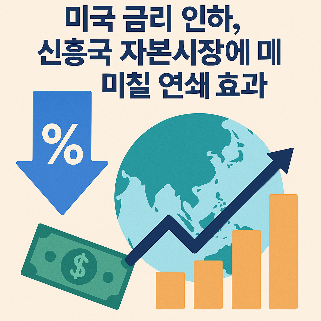 미국 금리 인하, 신흥국 자본시장에 미칠 연쇄 효과