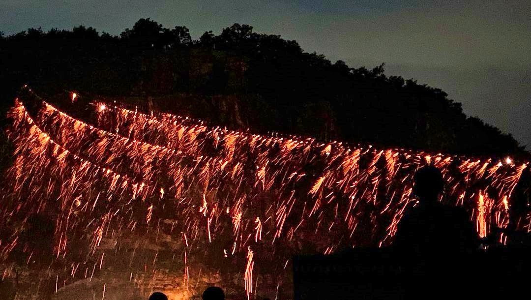 선유줄불놀이 동앗줄-인스타그램 출저