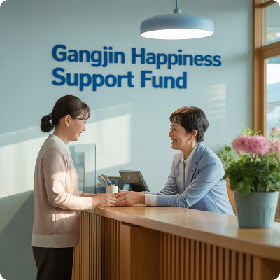 강진군 군민행복지원금 신청 이미지