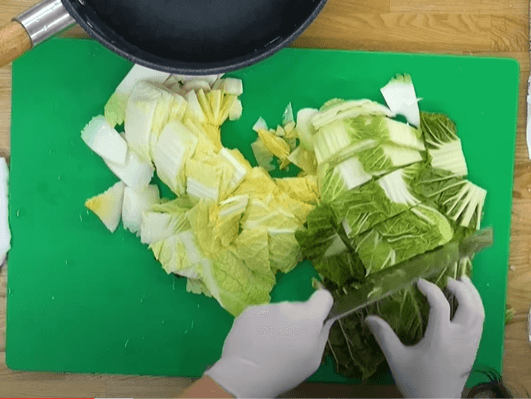 막김치용 배추절이는 법
