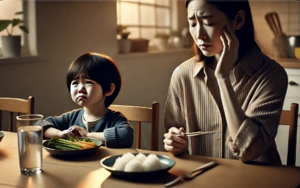 밥 한 입에 울었던 그날