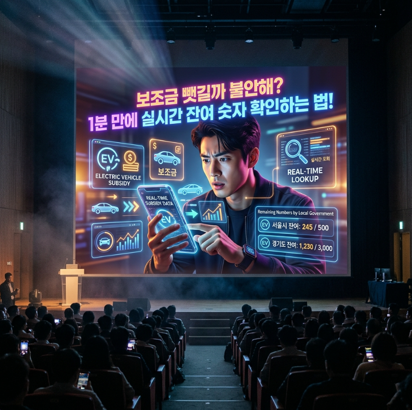 전기차 보조금 실시간 조회 경로 및 지자체별 잔여대수 확인법