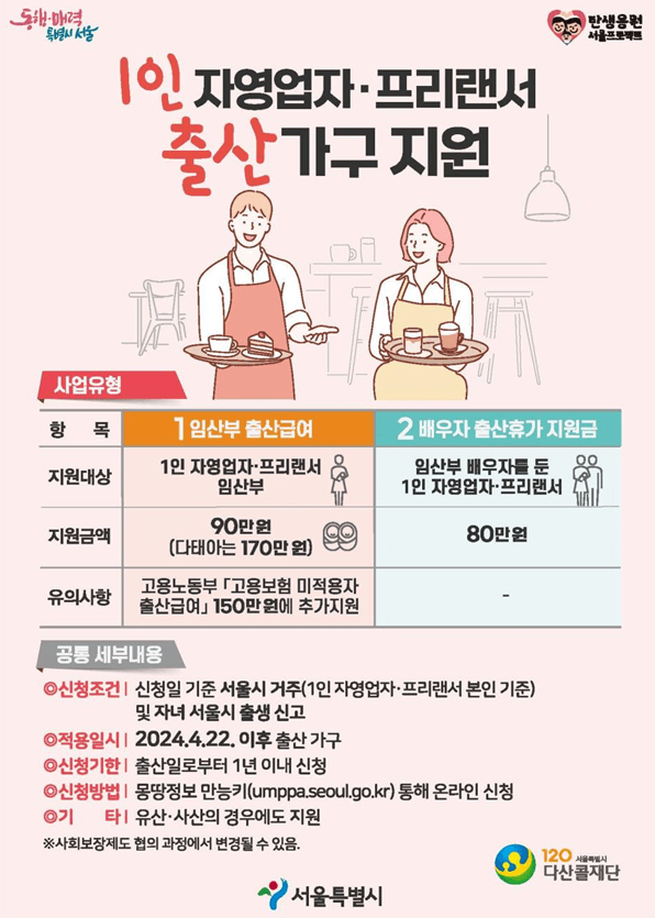 서울시 출산 지원금