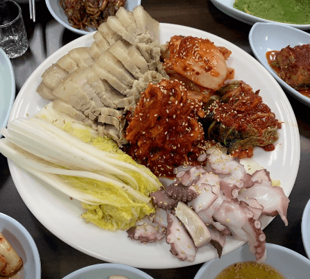 생활의 달인 보쌈달인 식당