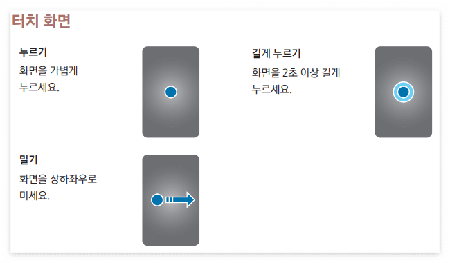 터치화면